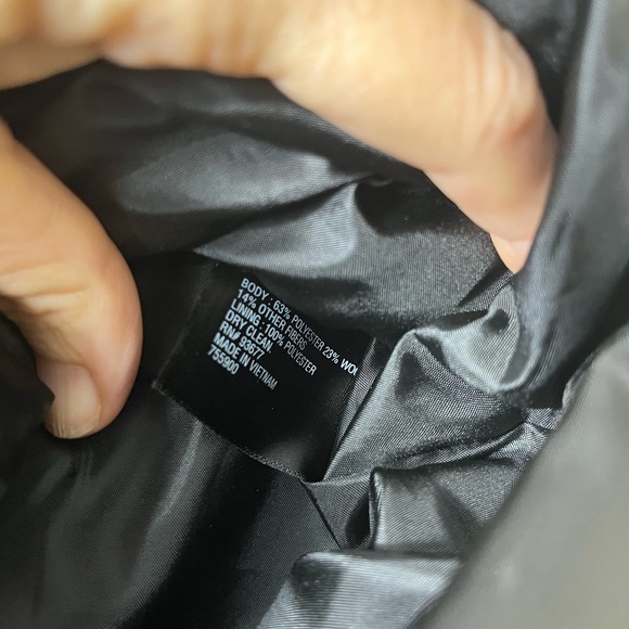 Worthington Wool Blend Striped Mini Skirt Flared 6 Goth Preppy Dark Academia Emo - Picture 4 of 6